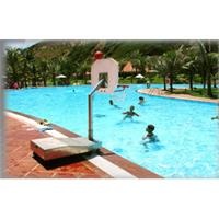 Trụ bóng rổ chơi dưới nước Vifa Sport 801435