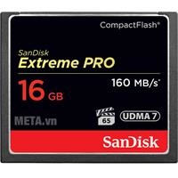 Thẻ nhớ máy ảnh 16GB SanDisk CF Extreme Pro SDCFXPS-016G-X46