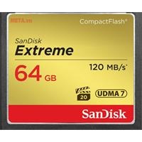 Thẻ nhớ máy ảnh 64Gb SanDisk CF Extreme SDCFXSB-064G-G46