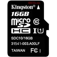 Thẻ nhớ 16Gb micro SDHC Kingston Class 10 UHS-I (SDC10G2/16GB)