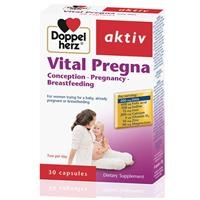 Viên uống cho phụ nữ mang thai, cho con bú Doppelherz Aktiv Vital Pregna (30 viên)