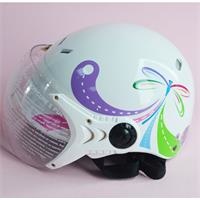 Mũ bảo hiểm Protec Kitty S 2 màu (có kính)