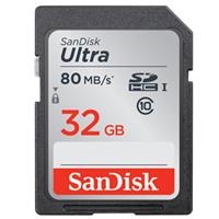 Thẻ nhớ Sandisk 32Gb SDHC Ultra, 80MB/s SDSDUNC-032G-GN6IN