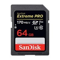 Thẻ nhớ SanDisk SDHC Extreme Pro, 170MB/s SDSDXXY-064G-GN4IN