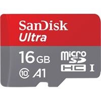 Thẻ nhớ Sandisk Ultra 16GB Micro SDHC 98Mb/s, C10 SDSQUAR-016G-GN6MN