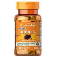 Viên uống bổ mắt Puritan's Pride Lutein 6 mg with Zeaxanthin (3481 - Hộp 100 viên)
