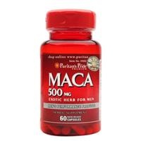 Tăng cường sức khỏe nam giới Puritan's Pride Maca 500 mg (39102 - hộp 60 viên)