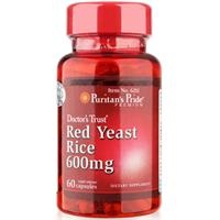 Viên uống giảm Cholesterol tinh chất men gạo đỏ Puritan'S Pride Red Yeast Rice (6211 - Hộp 60 viên)