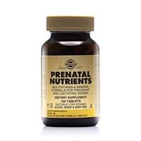 Thực phẩm bảo vệ sức khỏe Prenatal Nutrients Solgar (120 viên)