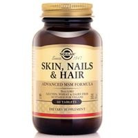 Thực phẩm bảo vệ sức khỏe Skin, Nails & Hair Advanced MSM Formula Solgar (60 viên)