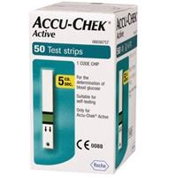 Que thử đường huyết Accu-Chek Active (Hộp 50 que)