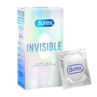 Bao cao su siêu mỏng Durex Invisible Extra Thin (Hộp 10 chiếc)