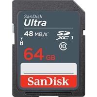 Thẻ nhớ máy ảnh 64Gb Sandisk Ultra SDHC 48Mb/s C10 SDSDUNB-064G-GN3IN