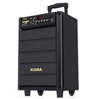 Loa kéo di động vỏ gỗ 160W Koda KD-808 (kèm 1 mic)
