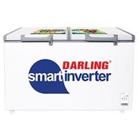 Tủ đông mát 2 dàn lạnh Darling DMF-3699WSI-4 (370 lít, inverter, điều chỉnh nhiệt độ 2 ngăn)