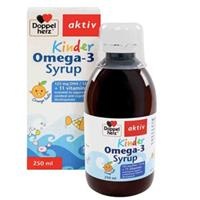 Siro hỗ trợ phát triển não bộ và thị lực cho bé Doppelherz Aktiv Kinder Omega-3 Syrup (Chai 250ml)