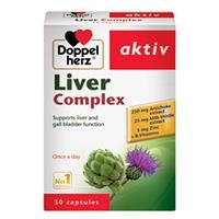 Viên uống giải độc gan, mát gan, thanh lọc cơ thể Doppelherz Aktiv Liver Complex