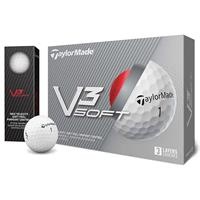 Bóng golf Taylormade V3 Soft (hộp 12 quả/4 tuýp)
