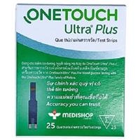 Que thử đường huyết One Touch Ultra Plus Flex Johnson & Johnson (lọ 25 que)