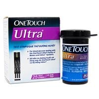 Que thử đường huyết OneTouch Ultra 2 (hộp 25 que)