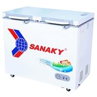 Tủ đông Sanaky VH 2899A2K (2899A2KD) - 240 lít, 1 ngăn đông, dàn lạnh đồng, mặt kính cường lực