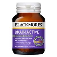 Viên uống bổ não tăng cường trí nhớ Blackmores Brain Active 30 viên