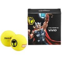 Bóng golf Volvik Marvel Thor Pack (hộp 4 quả)