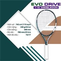 Vợt tennis Babolat Evo Drive 115 WIMBLEDON (240g) - 102469