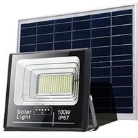 Đèn pha năng lượng mặt trời Kitawa 100W IP67 DP1100