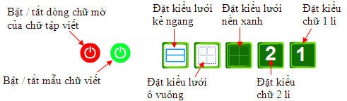 Mô phỏng tập viết