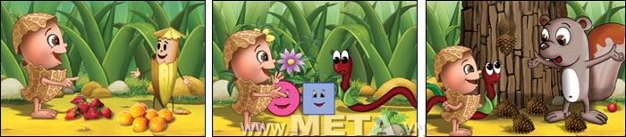 Đậu Lém gặp nhiều người bạn, mỗi người bạn đó chỉ cho Đậu Lém biết những kiến thức đầu tiên về Toán. Đậu Lém gặp nhiều người bạn, mỗi người bạn đó chỉ cho Đậu Lém biết những kiến thức đầu tiên về Toán.