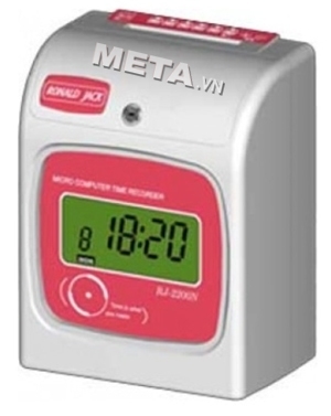 máy chấm công thẻ giấy Ronald Jack- RJ-2200N2 chính hãng máy chấm công thẻ giấy Ronald Jack- RJ-2200N2