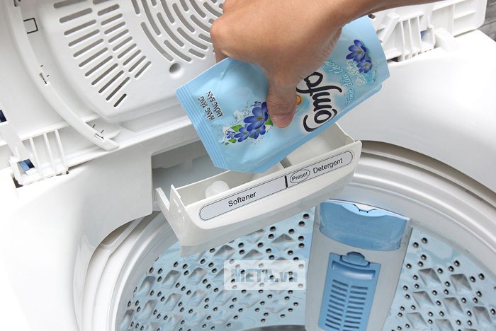 Bạn nên sử dụng một lượng nước xả vừa đủ. Bạn nên sử dụng một lượng nước xả vừa đủ.