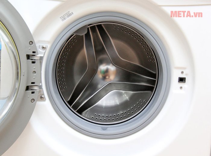 Máy giặt cửa trước 7.5kg Samsung WF9752N5W có thiết kế đơn giản nhưng sang trọng