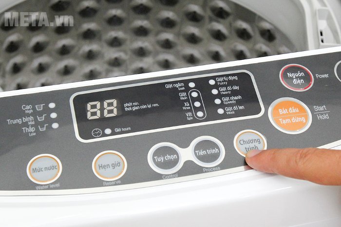 Máy giặt cửa trên 7kg Sharp ES-S700EV-W đa dạng chương trình giặt thông minh