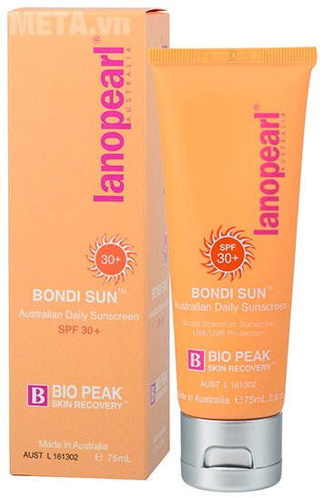 Kem chống nắng Lanopearl SPF30+ (UVA/UVB protection - Broad spectrum sunscreen)