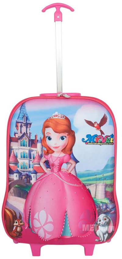 Balo cần kéo học sinh Mr Vui BL462 màu hồng Balo cần kéo học sinh Mr Vui BL462 màu hồng