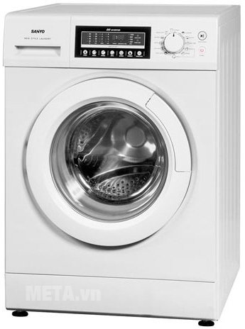 Máy giặt cửa trước 7.5kg SANYO AWD-D750T (W) được thiết kế trang nhã