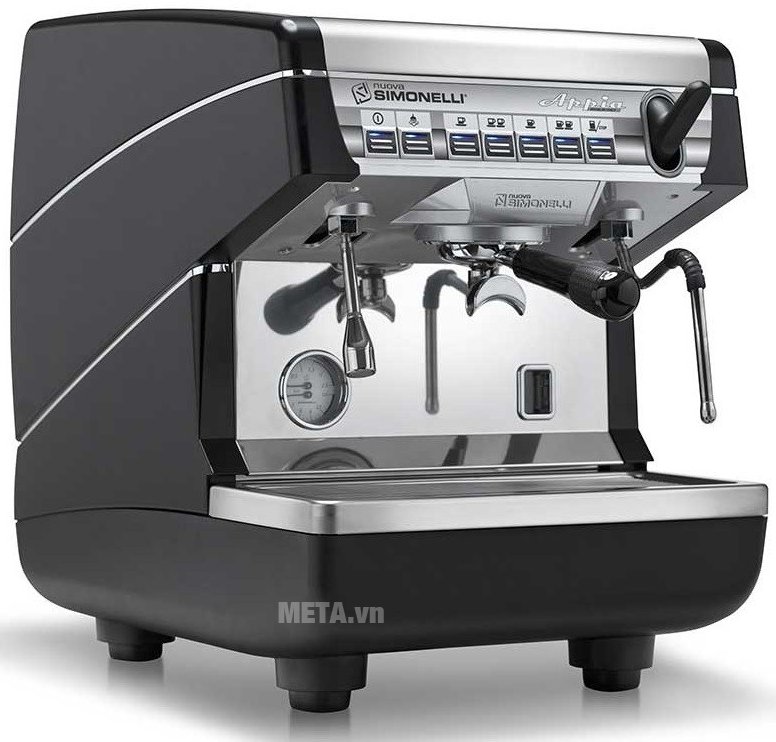 Máy pha cà phê chuyên nghiệp Nuova Simonelli Appia Volumetric 1Gr có dung tích nồi hơi 5 lít Máy pha cà phê chuyên nghiệp Nuova Simonelli Appia Volumetric 1Gr có dung tích nồi hơi 5 lít