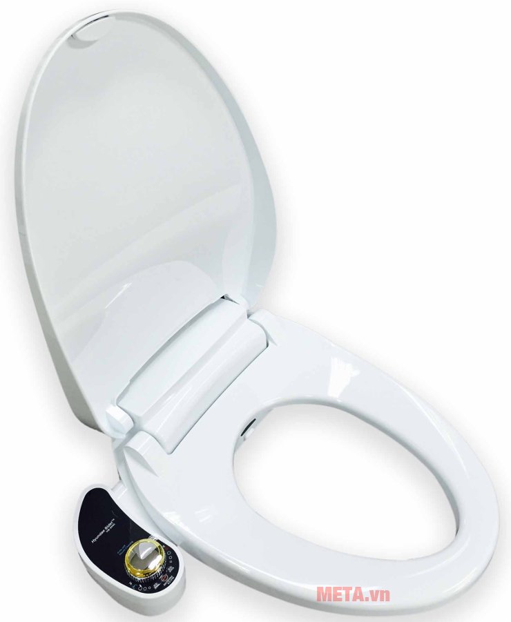 Sử dụng thiết bị vệ sinh thông minh đúng cách Thiết bị vệ sinh Hyundae Bidet 2 vòi phun HB-9000 có nắp