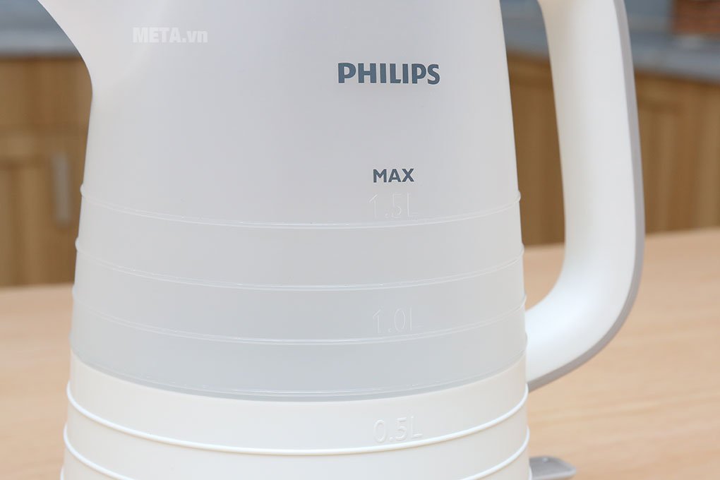 Ấm siêu tốc Philips HD9334 - 1.5 lít hoạt động với công suất lớn Ấm siêu tốc Philips HD9334 - 1.5 lít hoạt động với công suất lớn