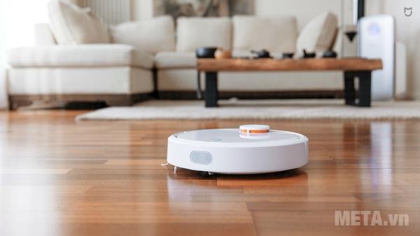 Máy hút bụi thông minh Mi Robot Vacuum Xiaomi có thể được điều khiển từ xa thông qua phần mềm trên điện thoại Máy hút bụi thông minh Mi Robot Vacuum Xiaomi có thể được điều khiển từ xa thông qua phần mềm trên điện thoại