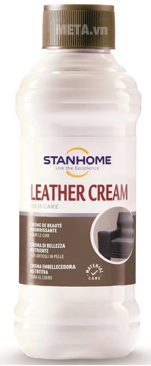 Kem dưỡng và làm sạch đồ da 2 trong 1 Leather Cream Stanhome 250ml