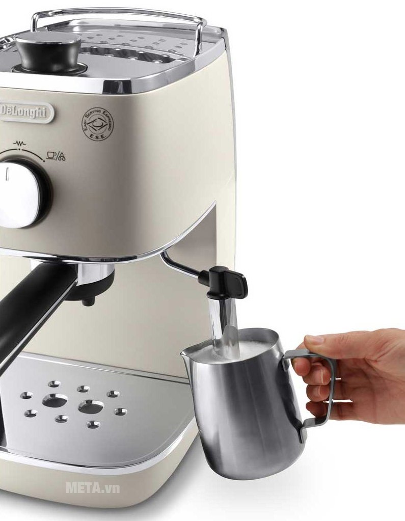 Máy pha cà phê Delonghi Distina ECI 341.W dễ sử dụng Máy pha cà phê Delonghi Distina ECI 341.W dễ sử dụng