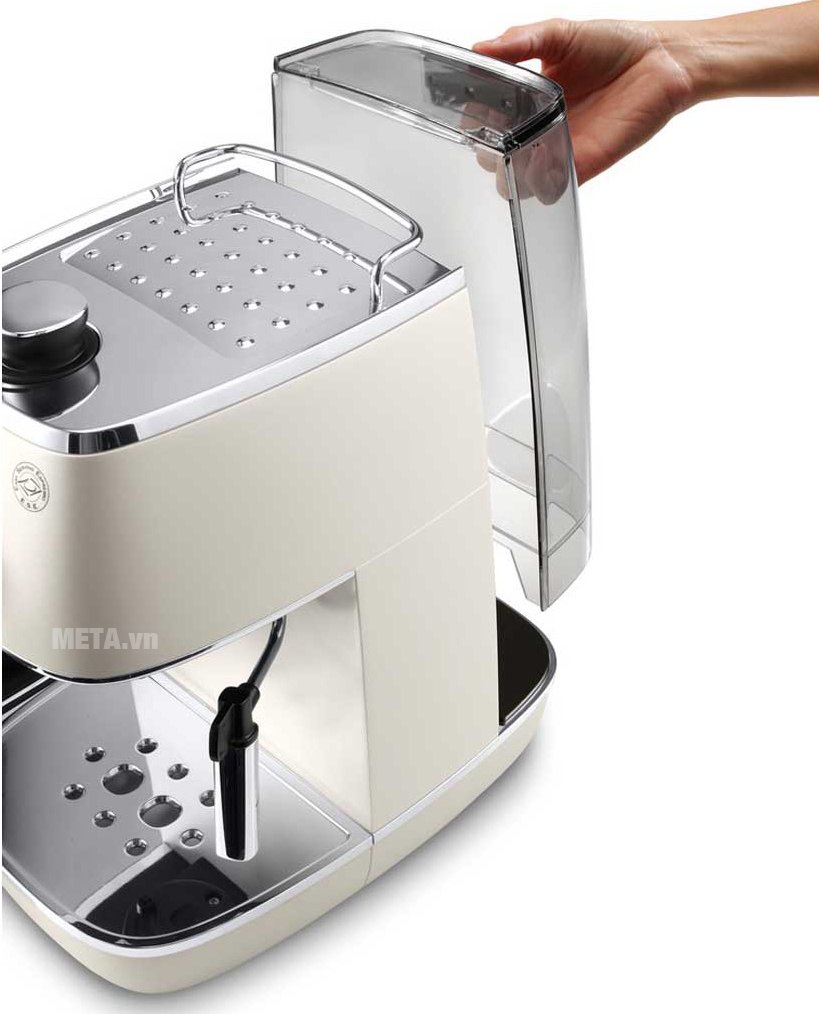 Máy pha cà phê Delonghi Distina ECI 341.W có thể tháo rời Máy pha cà phê Delonghi Distina ECI 341.W có thể tháo rời