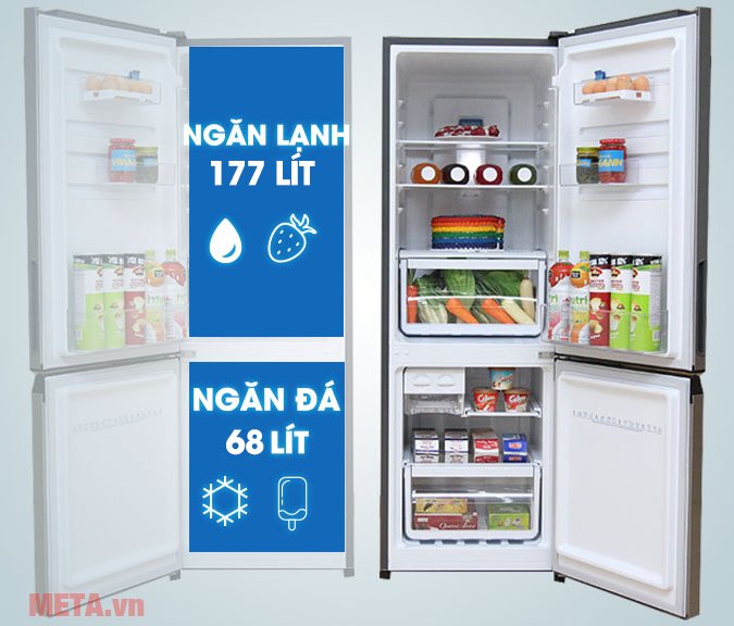Tủ lạnh 260 lít Inverter Electrolux EBB2600MG Tủ lạnh 260 lít Inverter Electrolux EBB2600MG