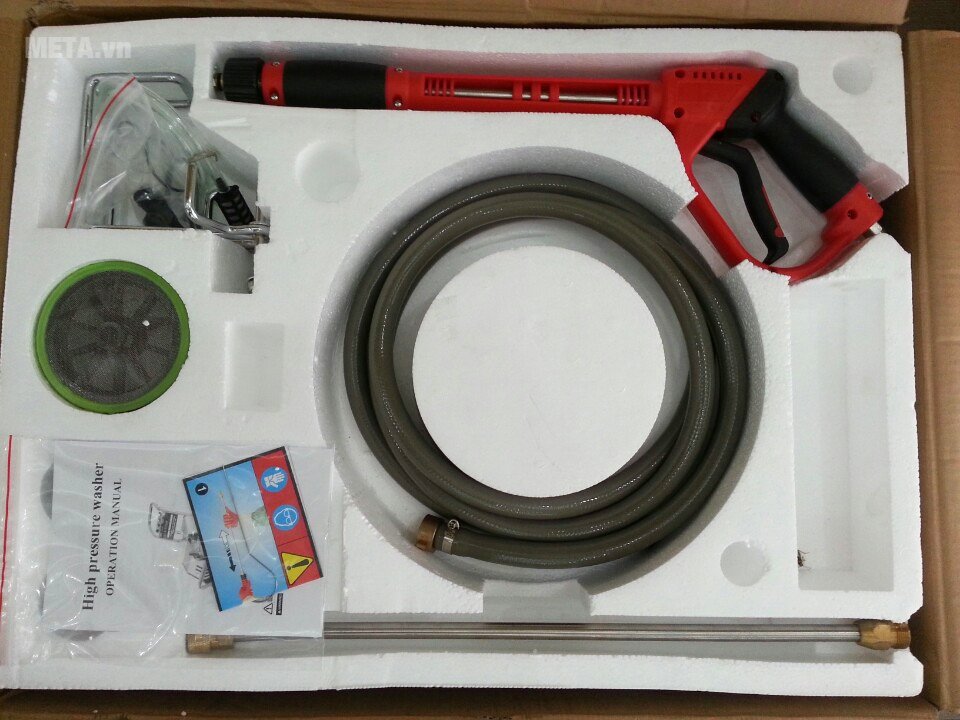 MÃ¡y phun rá»­a Ã¡p lá»±c cao Lutian 18M22-3T4 vá»i cÃ¡c phá»¥ kiá»n 