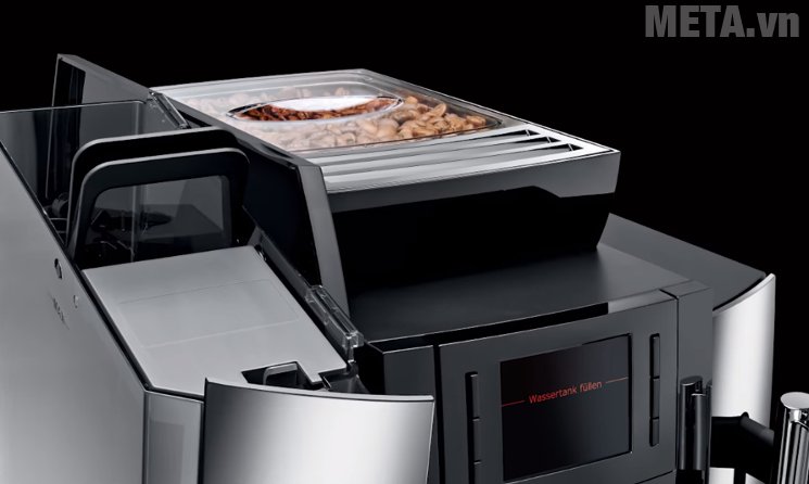 Máy pha cà phê tự động Jura Impressa WE8 có ngăn chứa hạt 500g Máy pha cà phê tự động Jura Impressa WE8 có ngăn chứa hạt 500g