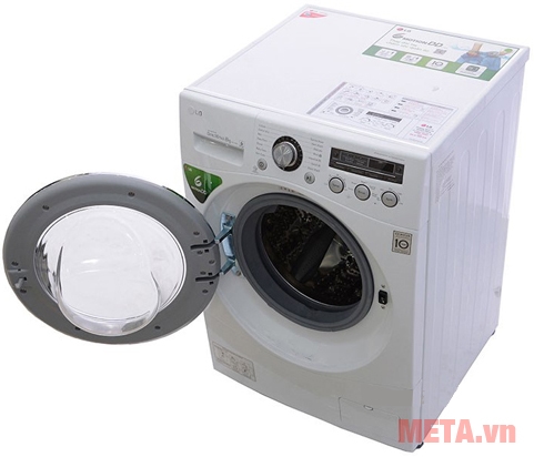 Máy giặt gia đình LG WD-13600 với thiết kế cửa trước tiện dụng 