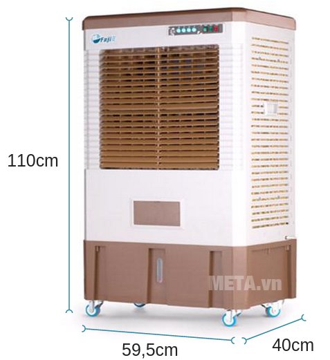 Kích thước của máy làm mát Air Cooler FujiE AC-40C Kích thước của máy làm mát Air Cooler FujiE AC-40C